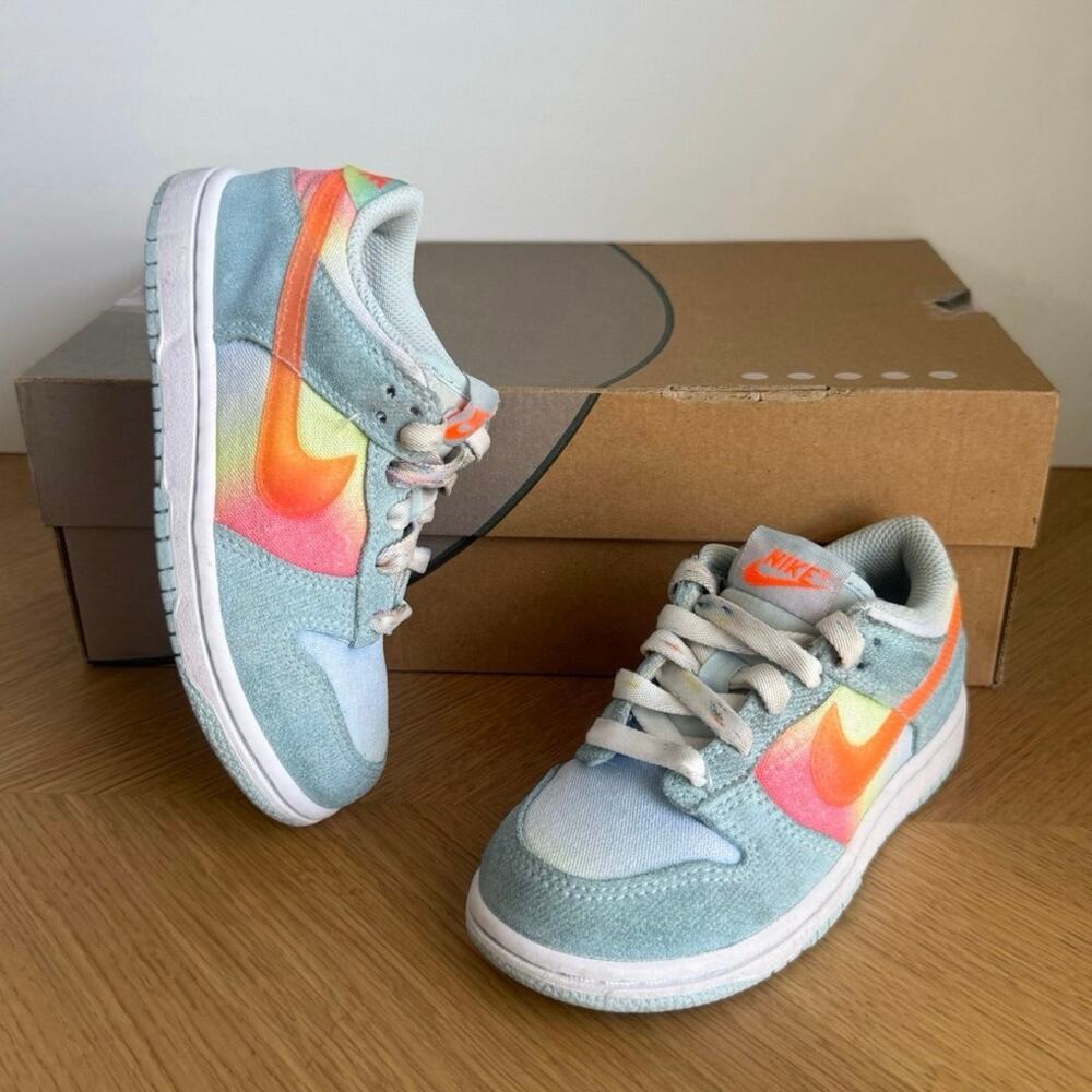 Nike Dunk Low ‘Heat Map’ Toddler Sneakers- SZ 11 C
